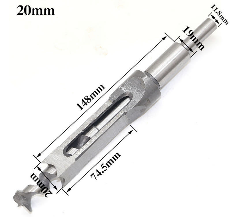 Woodworking Square Hole Drill & Square Tapper Tool for Precision Crafting - Image 10