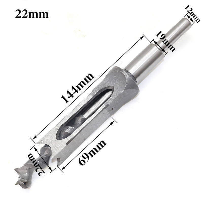 Woodworking Square Hole Drill & Square Tapper Tool for Precision Crafting - Image 12