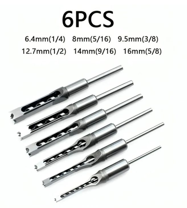 Woodworking Square Hole Drill & Square Tapper Tool for Precision Crafting - Image 15