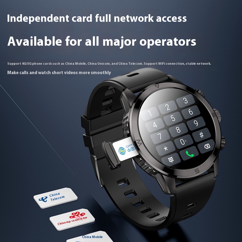 Dual-System Waterproof Smart Watch - Wearable Tech for Every Adventure - Image 3