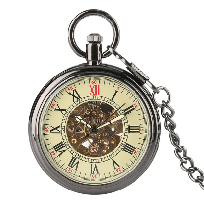 Elegant Automatic Mechanical Pocket Watch for Timeless Style and Precision - Image 5