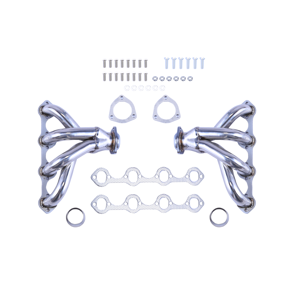 1964-1978 Ford 289-302-351 V8 Stainless Small Block Hugger Ban - Buy Now on Amazon & Temu - Image 2