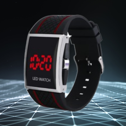 Unisex LED Digital Sports Wrist Watch for Men & Women - Casual White & Black Date Clock - Image 7