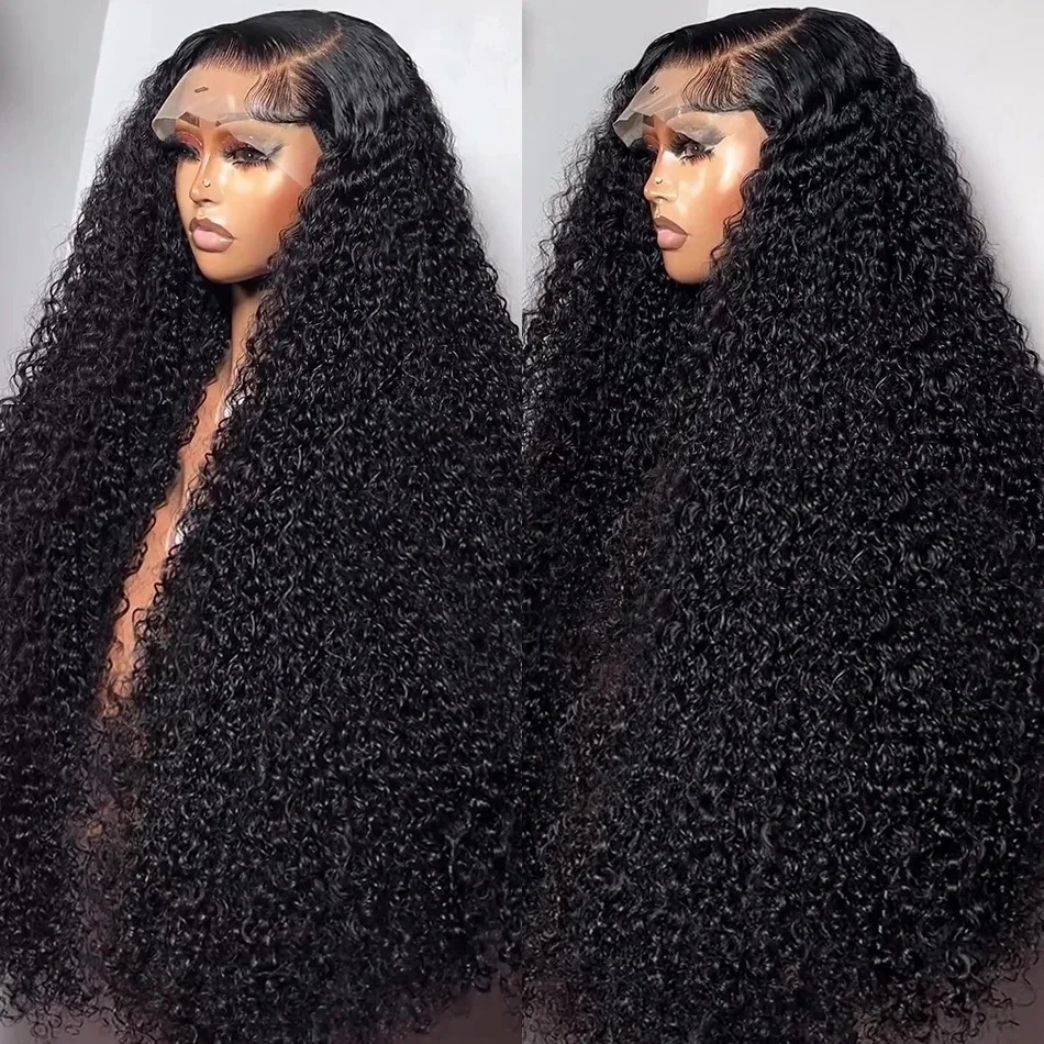 13x6 Front Lace Wig for Women - Medium Long Curly Hair Cover - Image 7
