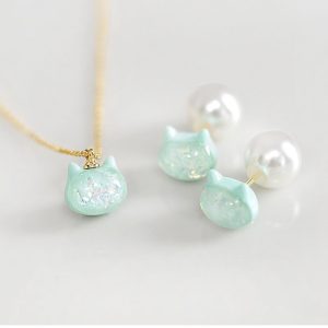 Adorable Starry Cat Small Pendant Necklace - Perfect Gift for Cat Lovers