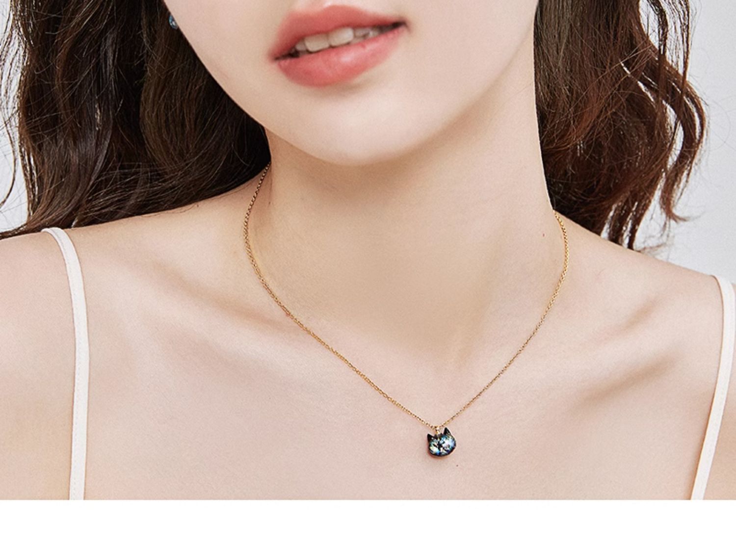 Adorable Starry Cat Small Pendant Necklace - Perfect Gift for Cat Lovers - Image 5