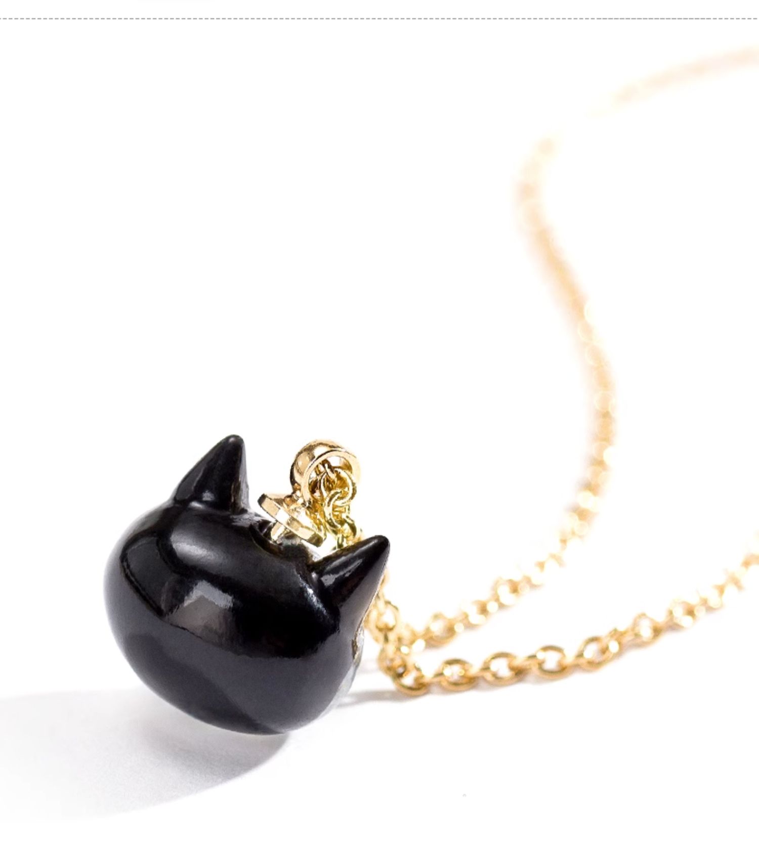 Adorable Starry Cat Small Pendant Necklace - Perfect Gift for Cat Lovers - Image 6