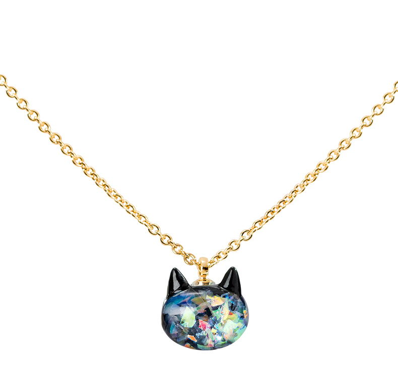 Adorable Starry Cat Small Pendant Necklace - Perfect Gift for Cat Lovers - Image 12