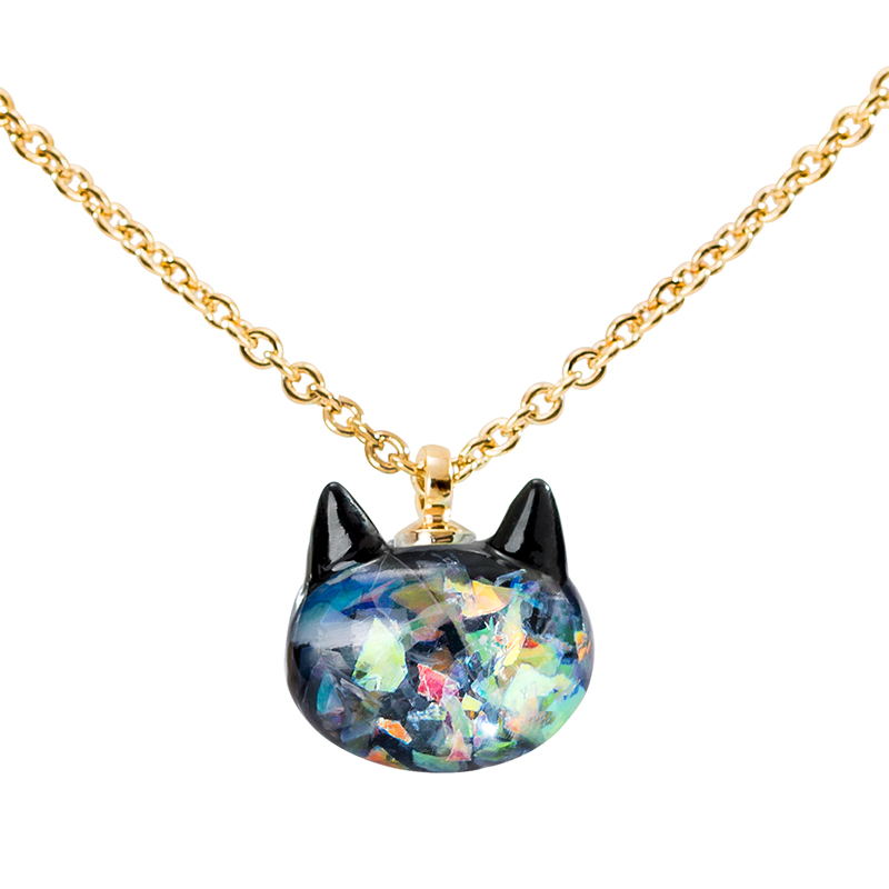 Adorable Starry Cat Small Pendant Necklace - Perfect Gift for Cat Lovers - Image 14