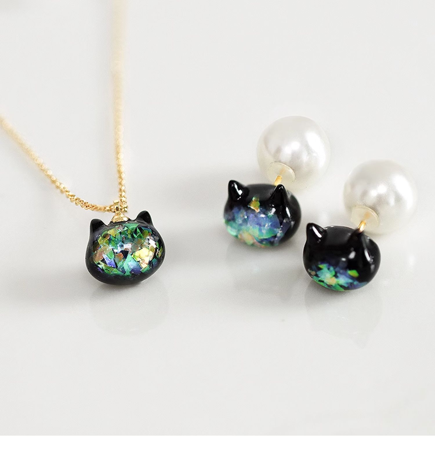 Adorable Starry Cat Small Pendant Necklace - Perfect Gift for Cat Lovers - Image 19
