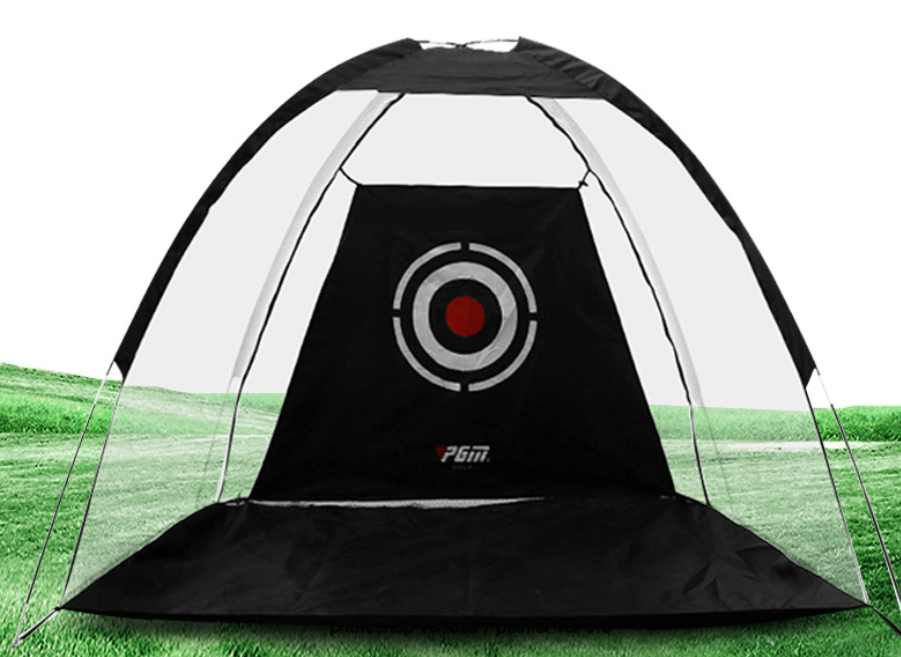 Golf Practice Net Tent - Outdoor Hitting Cage for Garden Training and Grassland Use, Mesh Golf Equipment