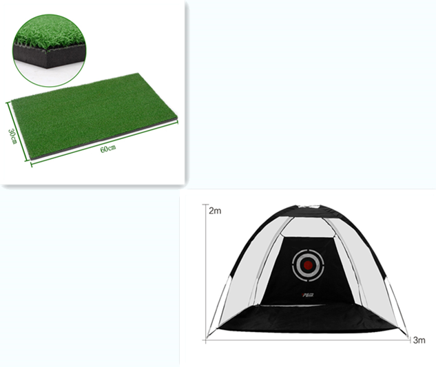 Golf Practice Net Tent - Outdoor Hitting Cage for Garden Training and Grassland Use, Mesh Golf Equipment - Image 9