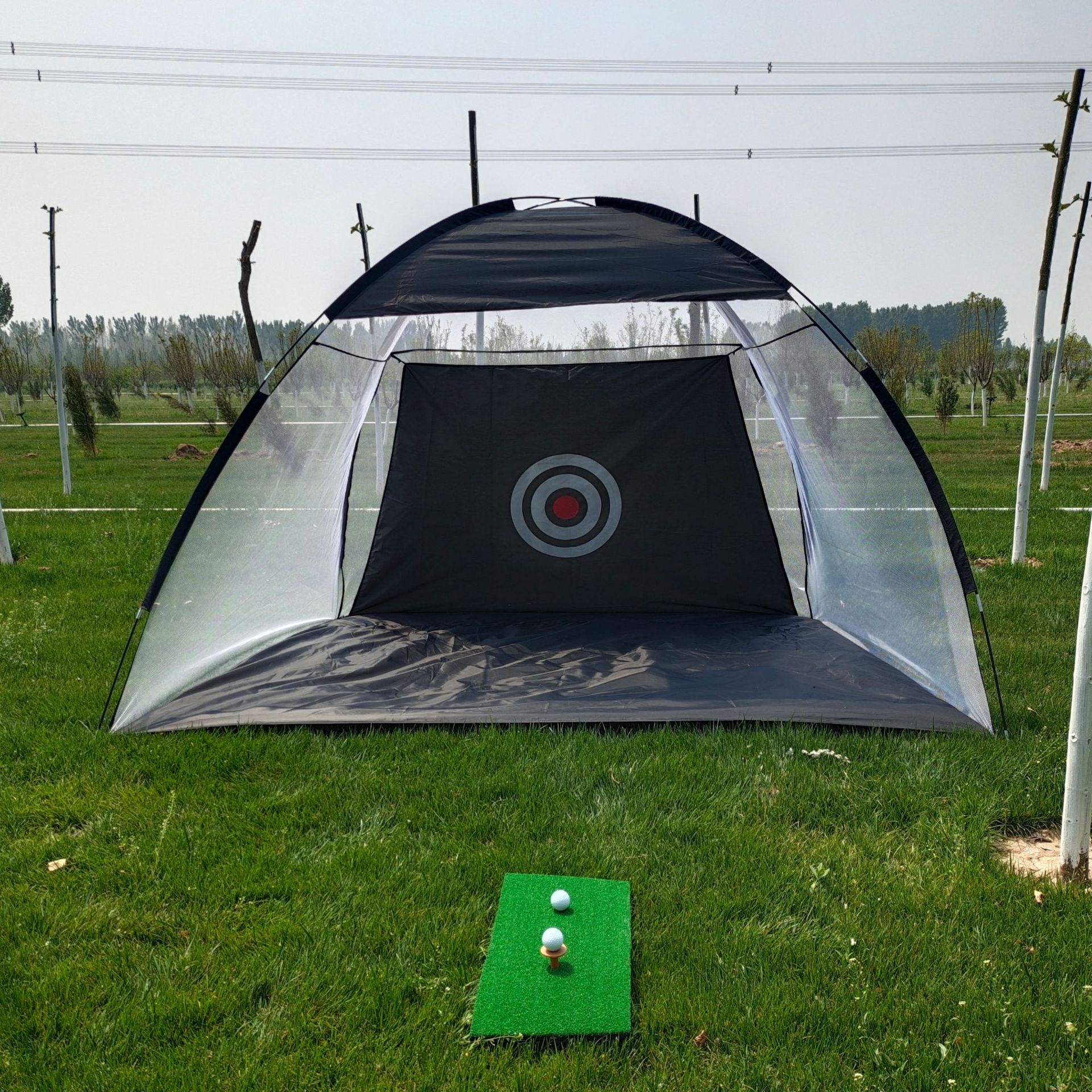 Golf Practice Net Tent - Outdoor Hitting Cage for Garden Training and Grassland Use, Mesh Golf Equipment - Image 13
