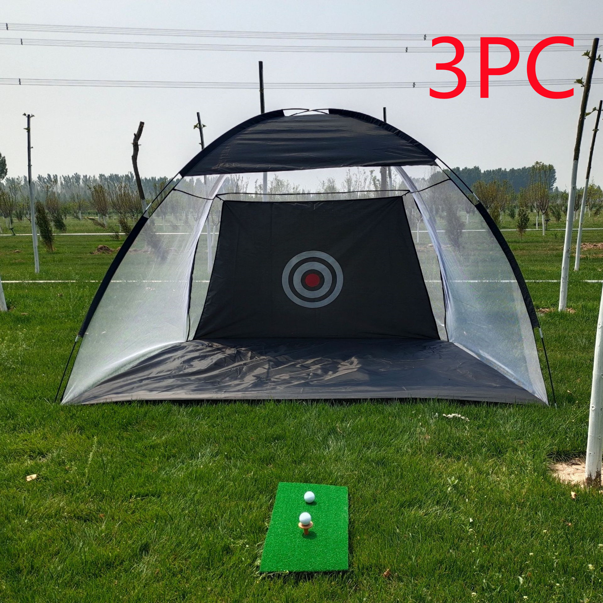 Golf Practice Net Tent - Outdoor Hitting Cage for Garden Training and Grassland Use, Mesh Golf Equipment - Image 15