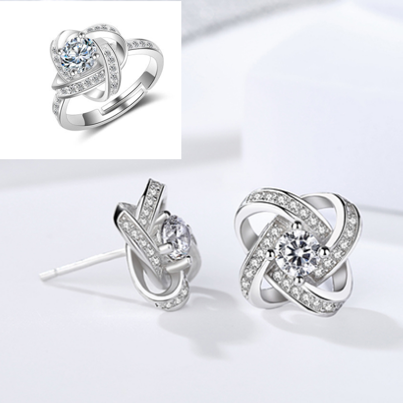 925 Sterling Silver Forever Heart Necklace for Women - AAA Zircon Mosaic Pendant Gift - Image 4