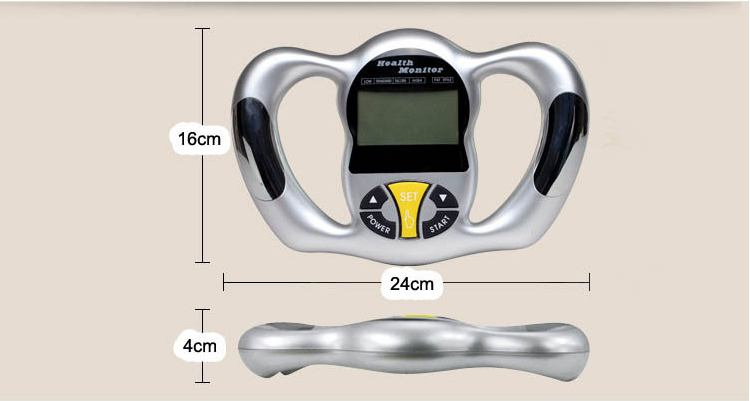 Hand Grip Fat Tester - Household Body Fat Analyzer & Human Body Fat Measuring Instrument - Image 3