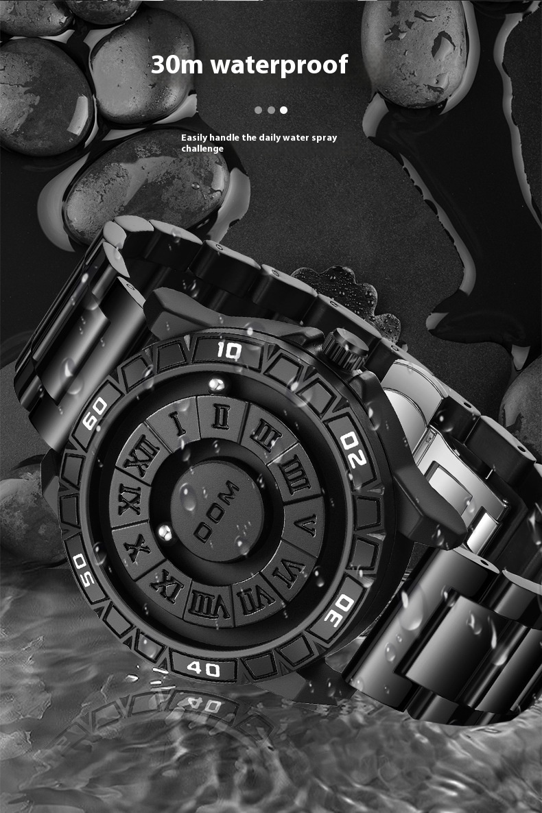 Customizable Magnetic Suspension Waterproof Watch - Unique and Stylish - Image 7