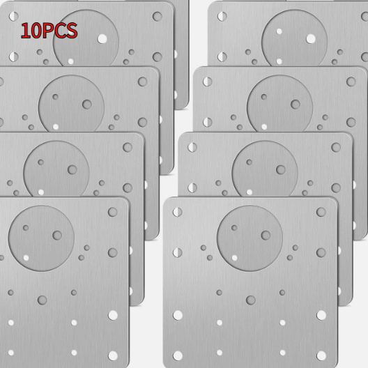 Durable Stainless Steel Cabinet Door Hinge Repair Patch for Quick Fixes - Image 3