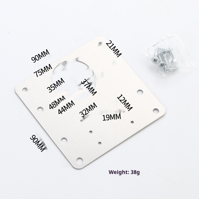 Durable Stainless Steel Cabinet Door Hinge Repair Patch for Quick Fixes - Image 11