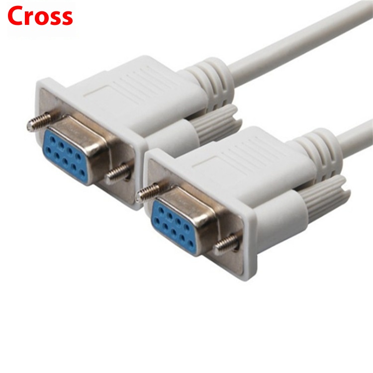 Female to Female RS232 Serial Port Cable - Reliable Serial Connection Line - Image 2