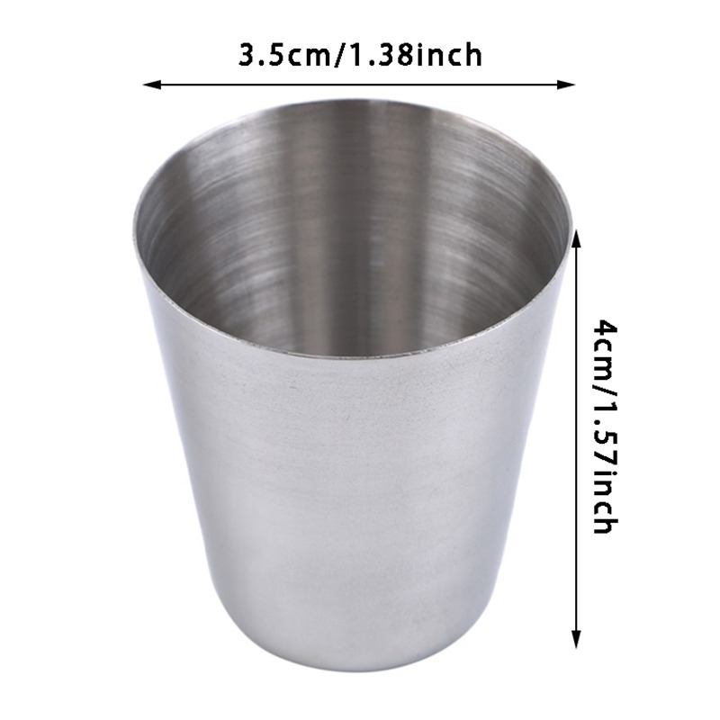 Durable 30 Ml Stainless Steel Insulated Outdoor Carry Tass-Free PU Leather Cup Cover - Image 2