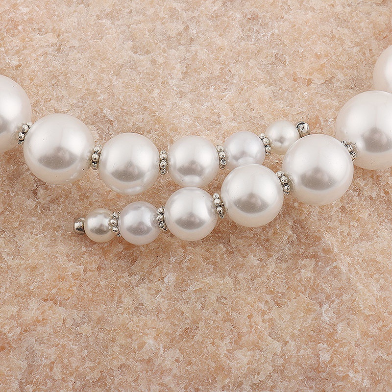 Elegant Open Size Pearl Collar Necklace for Women - Stylish Jewelry - Image 10