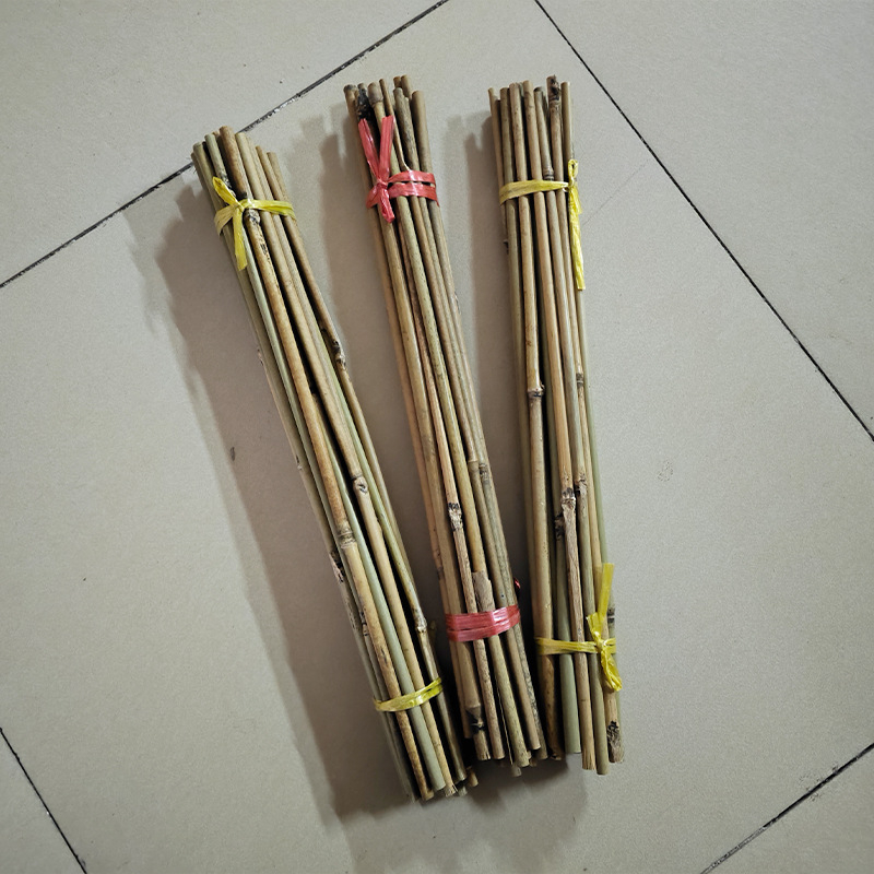 White Bamboo Gardening Support for Climbing Vines - Durable & Stylish