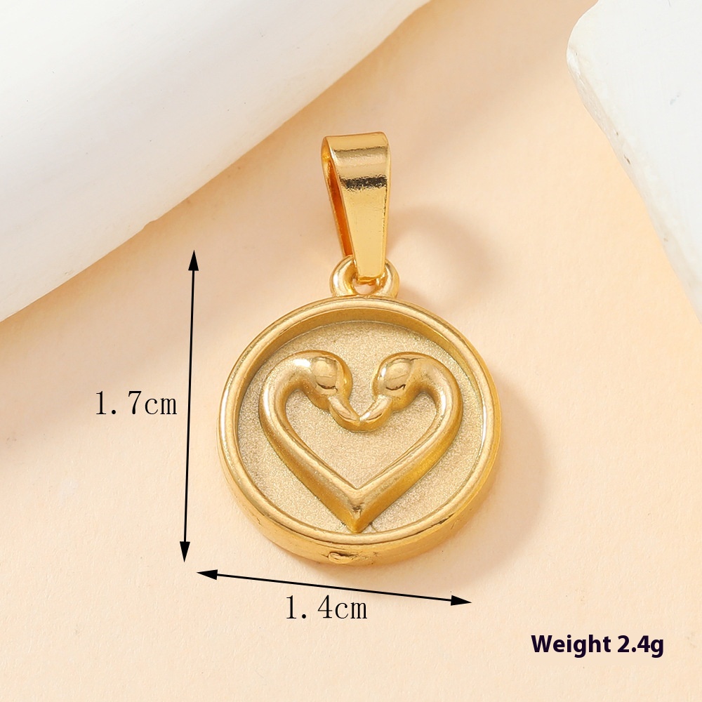 Stylish Single Pendant Stainless Steel Casting Ornament for Women’s Love - Image 4