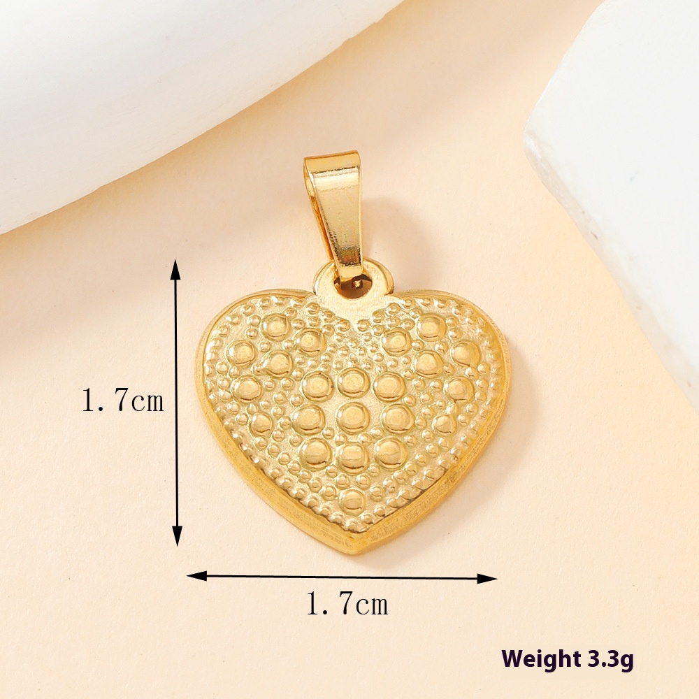 Stylish Single Pendant Stainless Steel Casting Ornament for Women’s Love - Image 9
