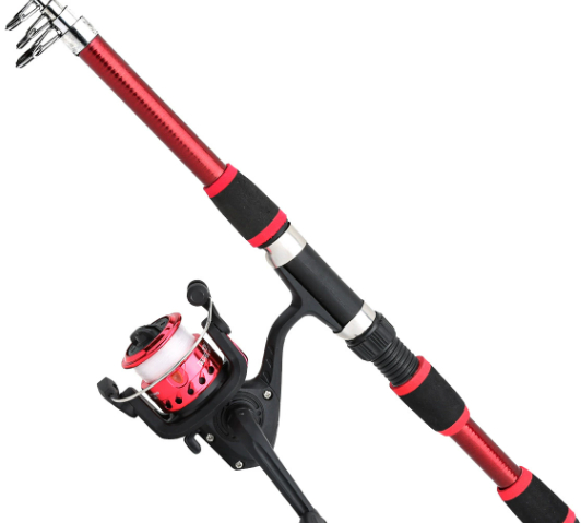 Children's Telescopic Lure Fishing Rod - 18M Short Section Glass Steel Snakehead Pack - Image 12