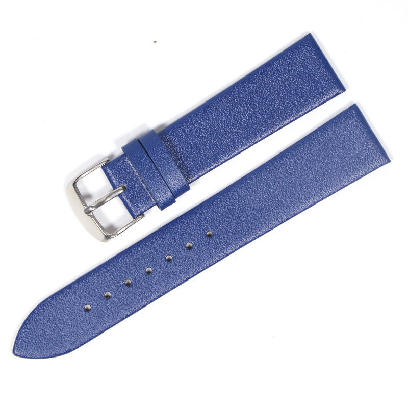 Colorful Soft Waterproof Leather Strap in Green, Purple, Red, and Blue - Image 2