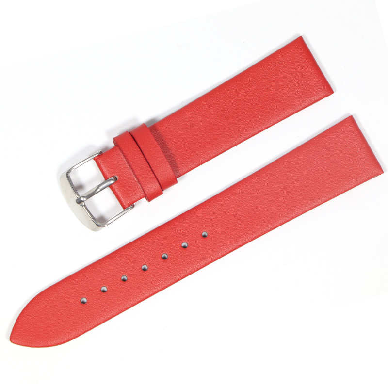 Colorful Soft Waterproof Leather Strap in Green, Purple, Red, and Blue - Image 4