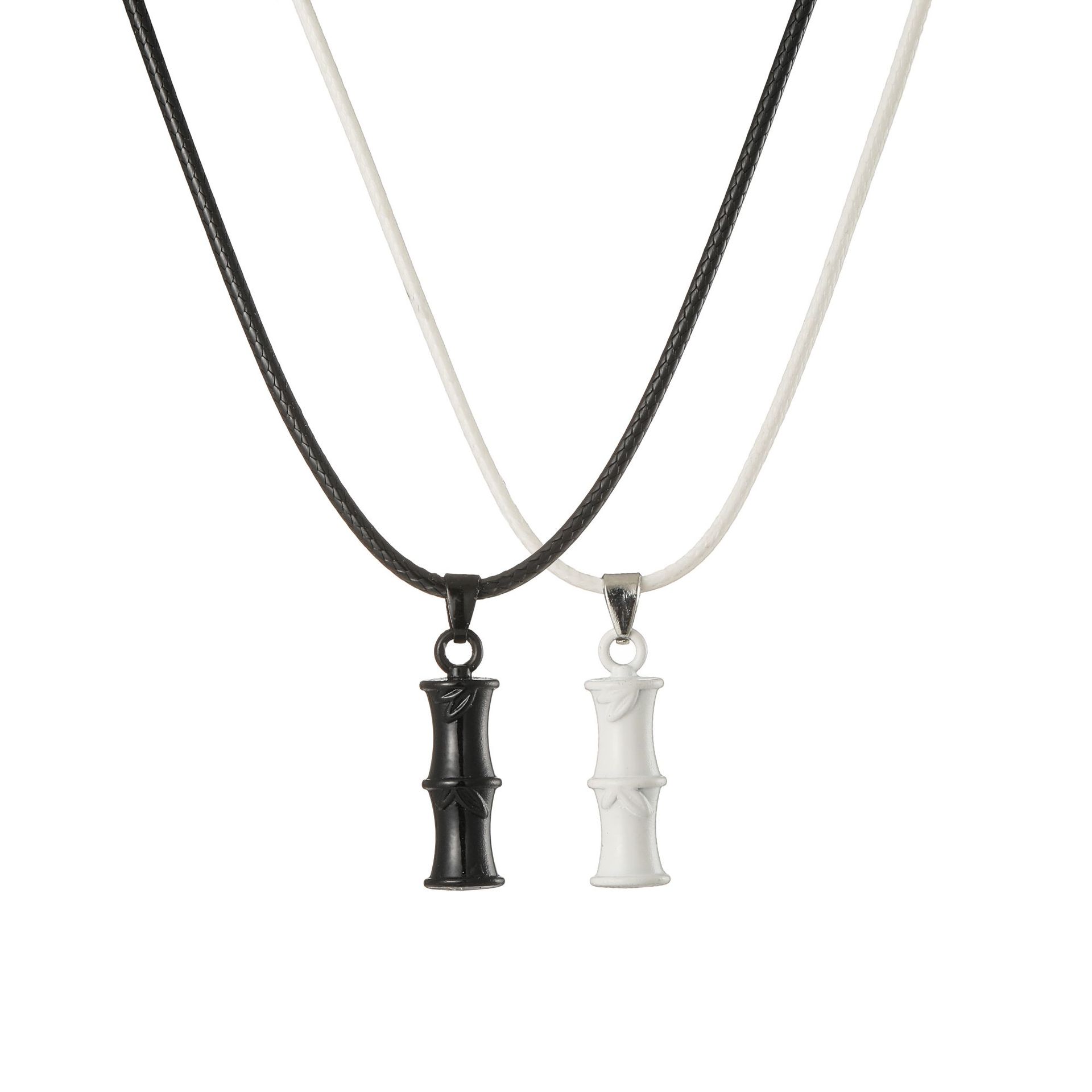 Whistle Adjustable Decompression Round Tube Pendant Necklace for Stress Relief - Image 5