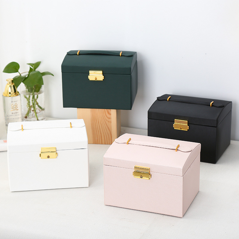 Dustproof Portable Jewelry Box - Travel-Friendly and Easy to Carry - Image 2