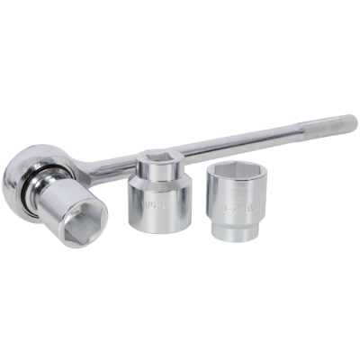 21PCS 3/4" DRIVE SOCKET SET, 6-POINT SAE Sizes in Red Blow Mold Case - Image 9