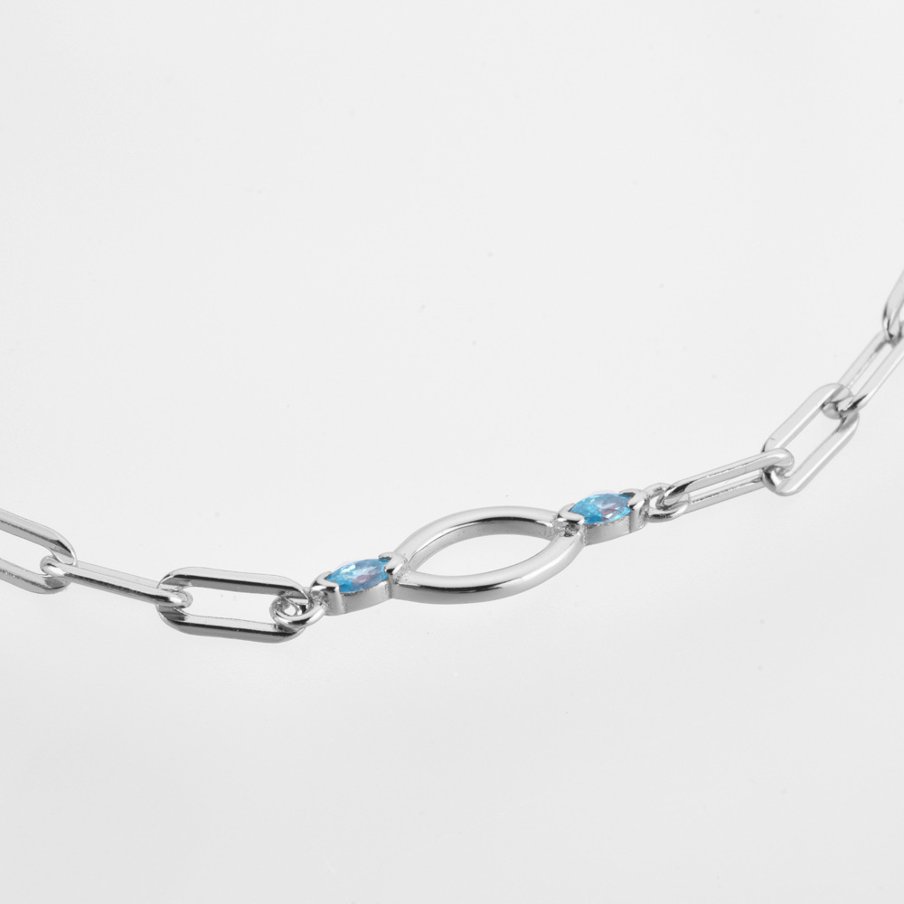 Stylish Rectangular Chain Horse Eye Long Bracelet for Elegant Looks - Image 12