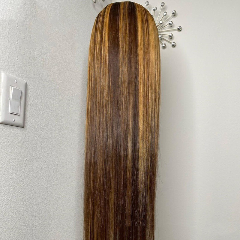 Piano Color Real Hair T-shaped Headgear for Stunning Hairstyles - Image 3