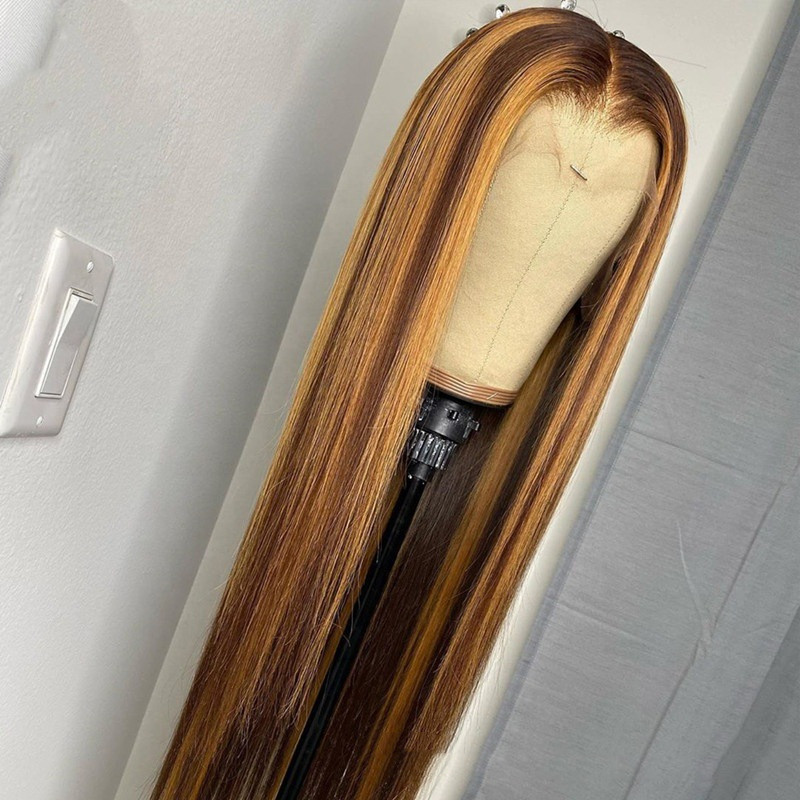 Piano Color Real Hair T-shaped Headgear for Stunning Hairstyles - Image 4