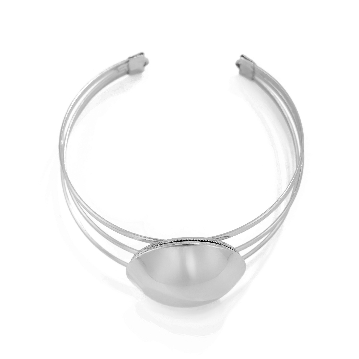 Elegant Three-Layer Bread Bracelet - Unique Minority Design - Image 5