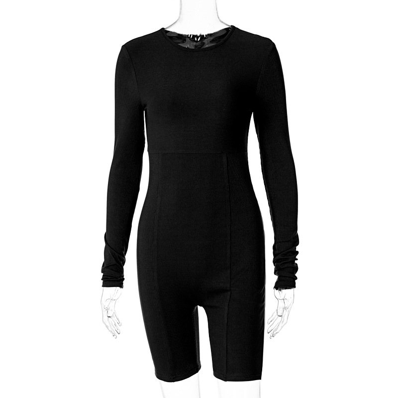 Women's Knit Slim-Fit Leggings for Hip Lift - Stylish Sports Yoga Jumpsuit - Image 7