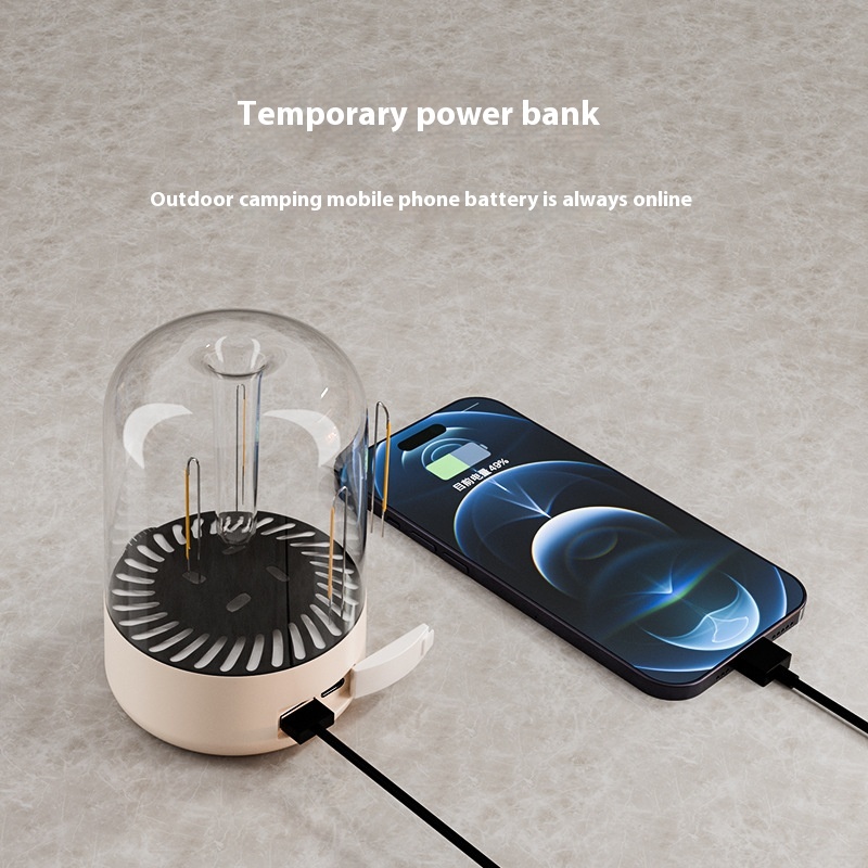 LED Charging Light for Camping Tents - Ambience Lamp for Outdoor Adventures - Image 2