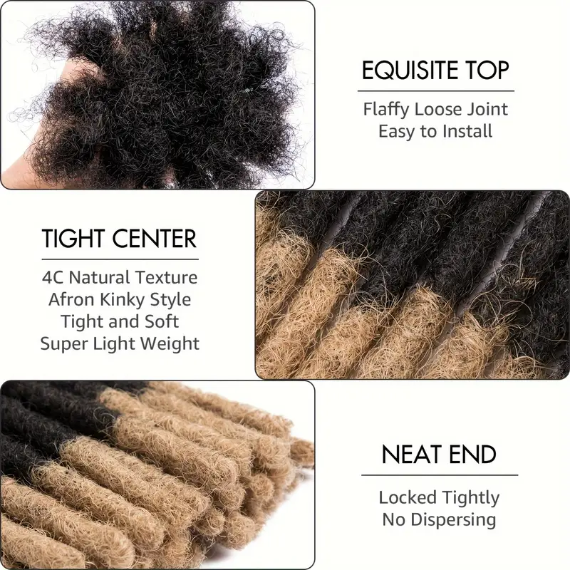 Human Hair, 0.4cm & 0.6cm Thickness, Pre-colored, Handmade, Unisex, Dyeable, Bleachable, Curled & Twisted for Versatile Styling. - Image 3