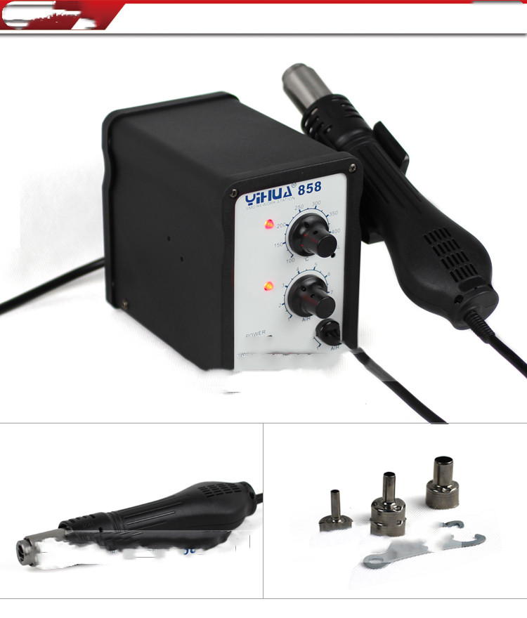 Premium Hot Air Gun Desoldering Station - Advanced Fan Type Technology - Image 5