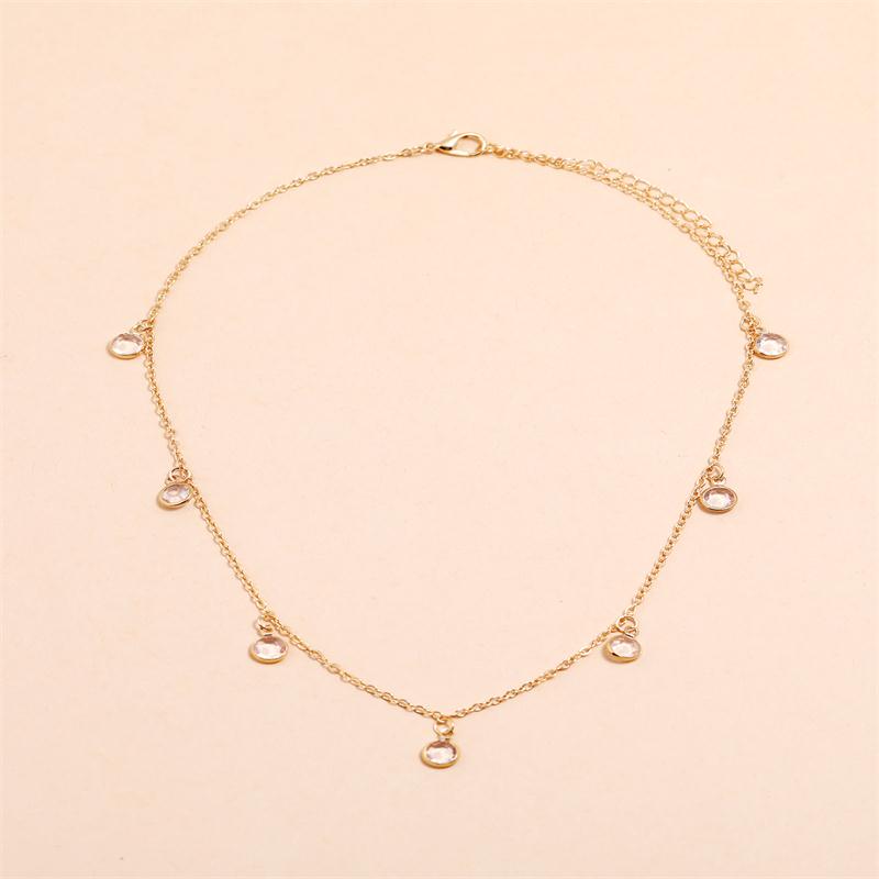 Elegant Simple Little Diamond Necklace for Women - Sparkle in Style - Image 5