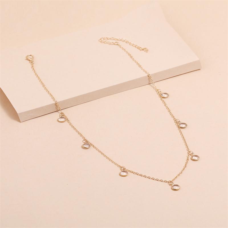 Elegant Simple Little Diamond Necklace for Women - Sparkle in Style - Image 6