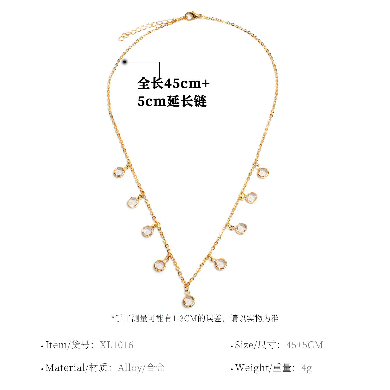 Elegant Simple Little Diamond Necklace for Women - Sparkle in Style - Image 8