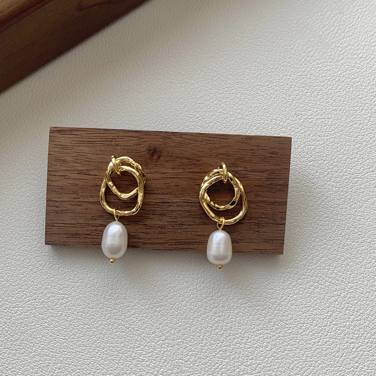 S925 Sterling Silver Double Layer Circle Earrings - Elegant Ear Studs - Image 6