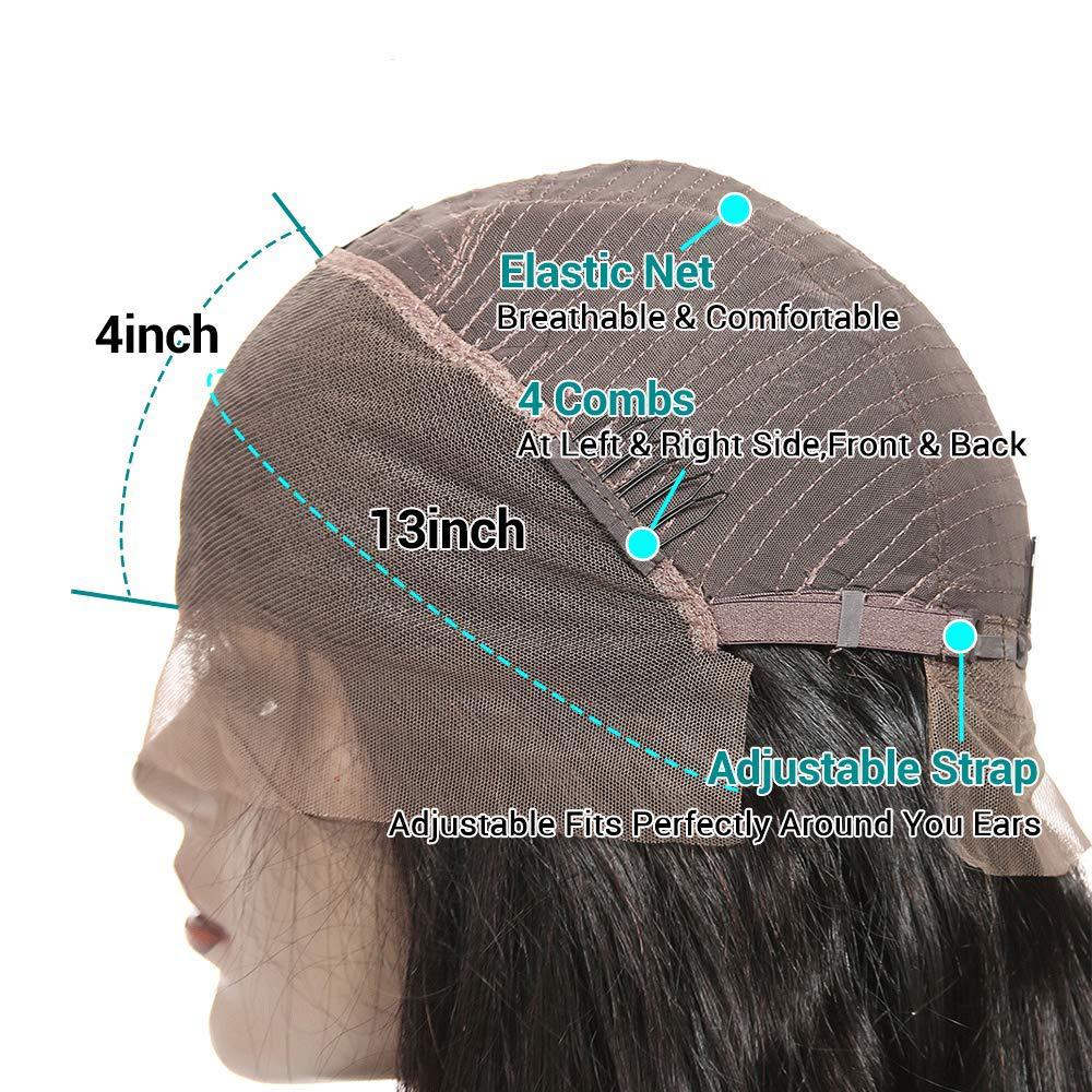 134 Full Frontal Lace Human Hair Wig - Luxurious, Natural Look & Comfort - Image 4