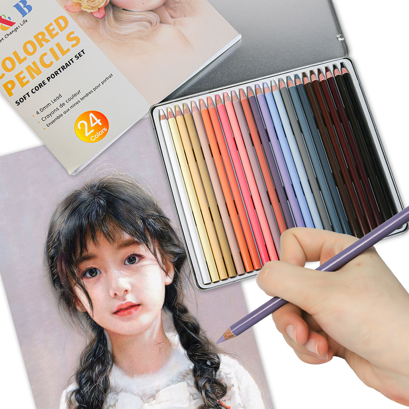 24-Color Skin Tone Painting Pens for Hand-Painted Portraits | Oily Art Supplies - Image 3