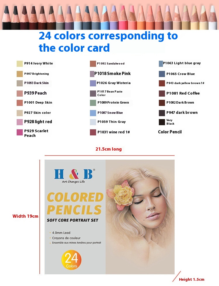 24-Color Skin Tone Painting Pens for Hand-Painted Portraits | Oily Art Supplies - Image 9